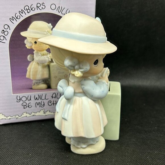 Precious Moments 1989 Members Only "You Will Always Be My Choice" figurine - Picture 3 of 5